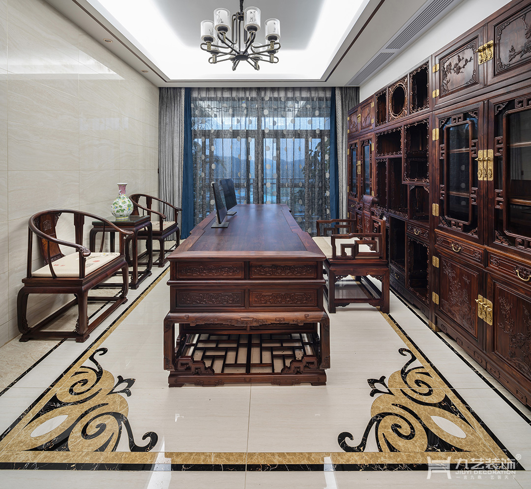 古韵浓郁的书房