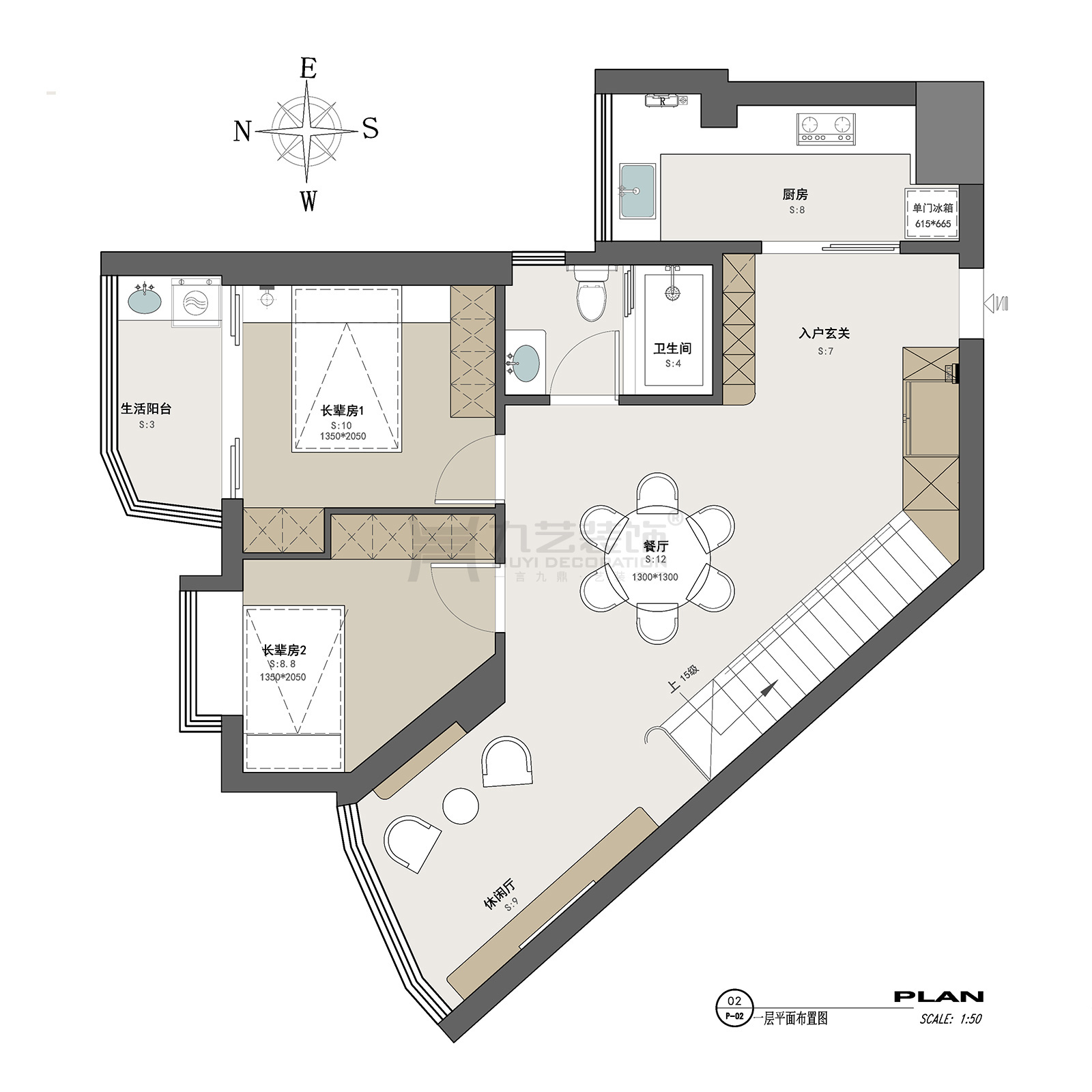 一层平面户型图