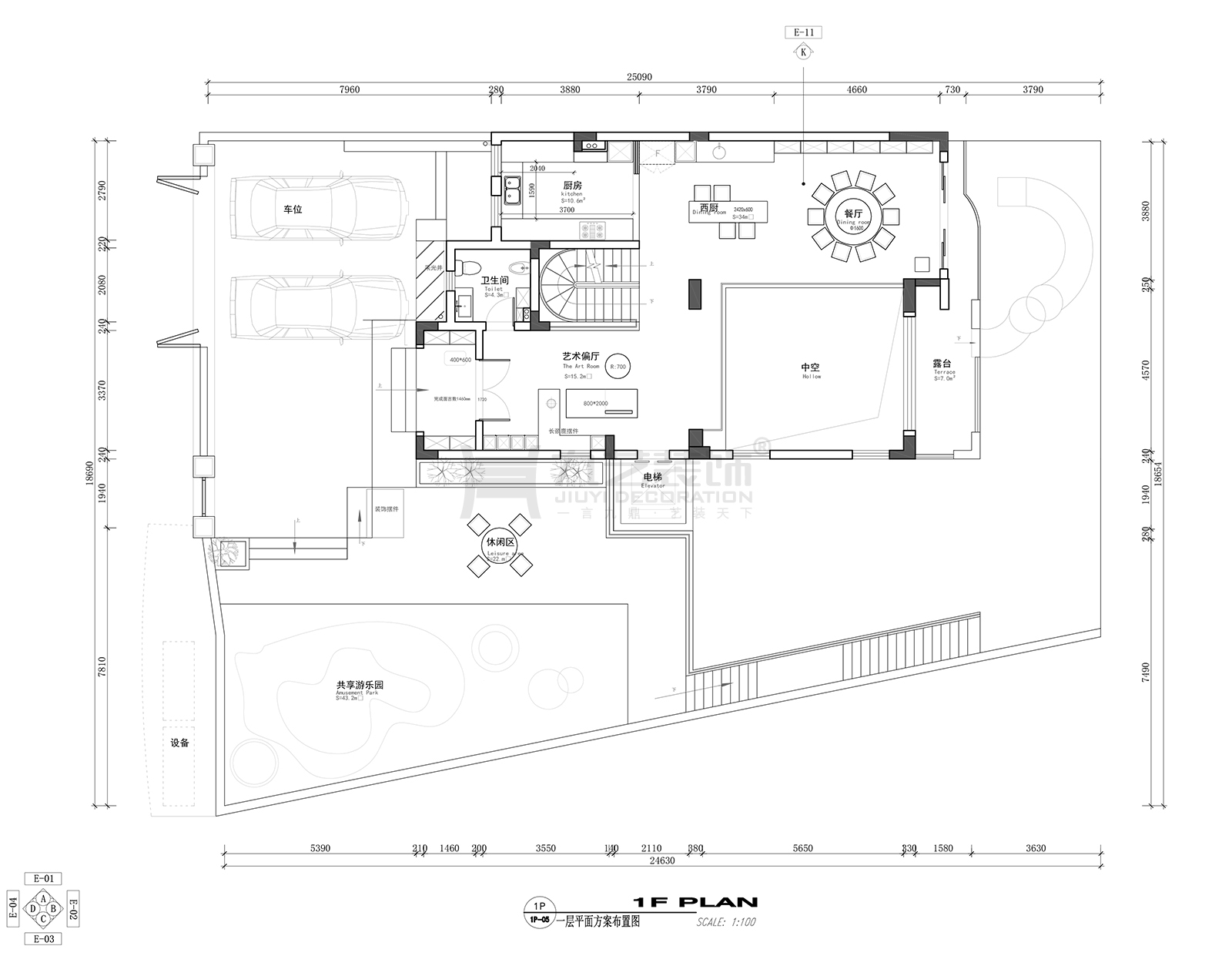 一层平面设计图