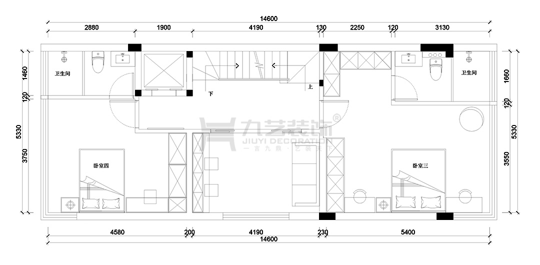 三楼平面布置图
