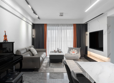 流花雅轩-120㎡现代极简空间