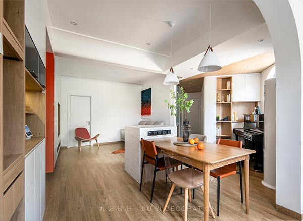 80㎡旧房改造，使得空间都恰到好处