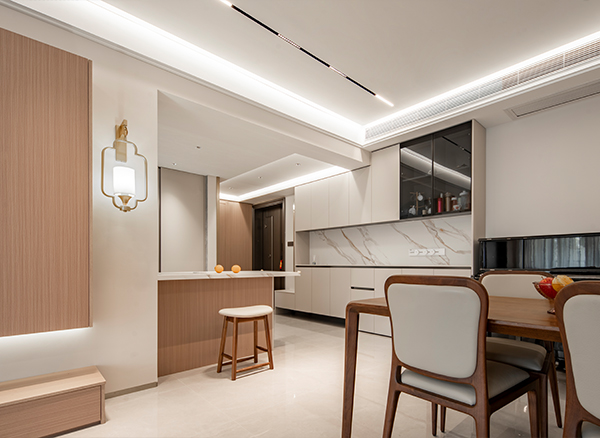 112㎡新中式轻奢，展现奢华时尚韵味