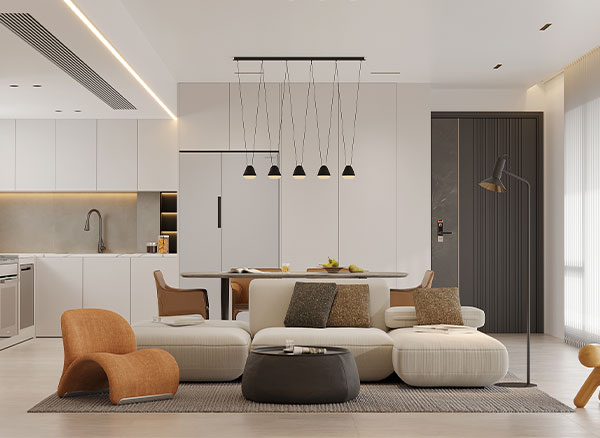 金碧华府-153㎡简 • 居