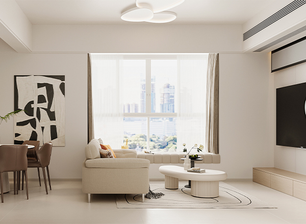 天河大厦-90㎡现代极简空间的极致追求
