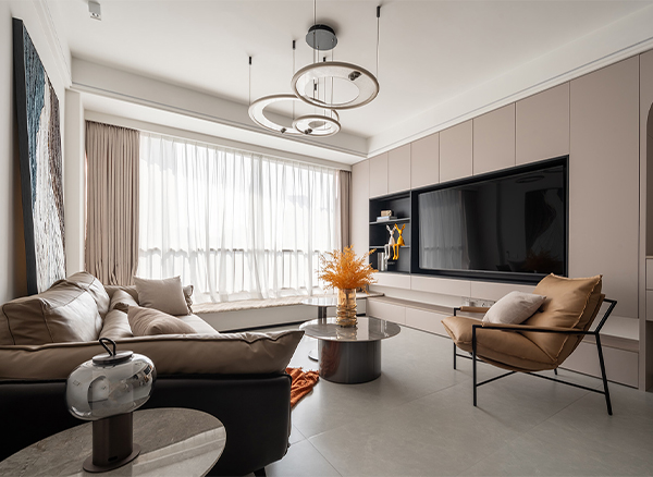 102㎡现代简约-《乌托邦》异形户型扩容改造