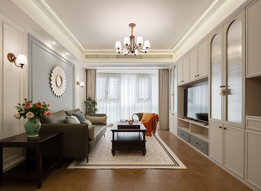 118㎡简美设计，舒适与艺术的结合