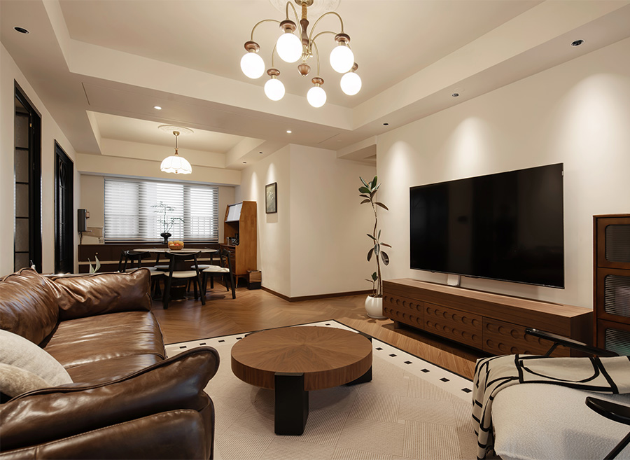 120㎡精装房复古风改造