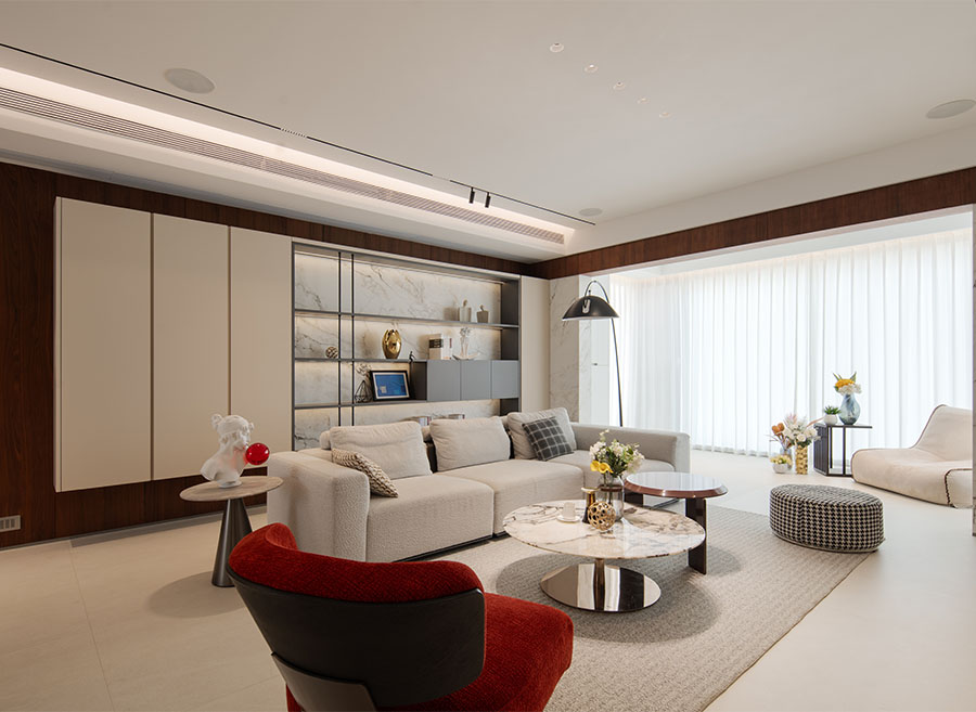 广州天河·誉峰园-260㎡现代雅奢风《悦界-潘宅》